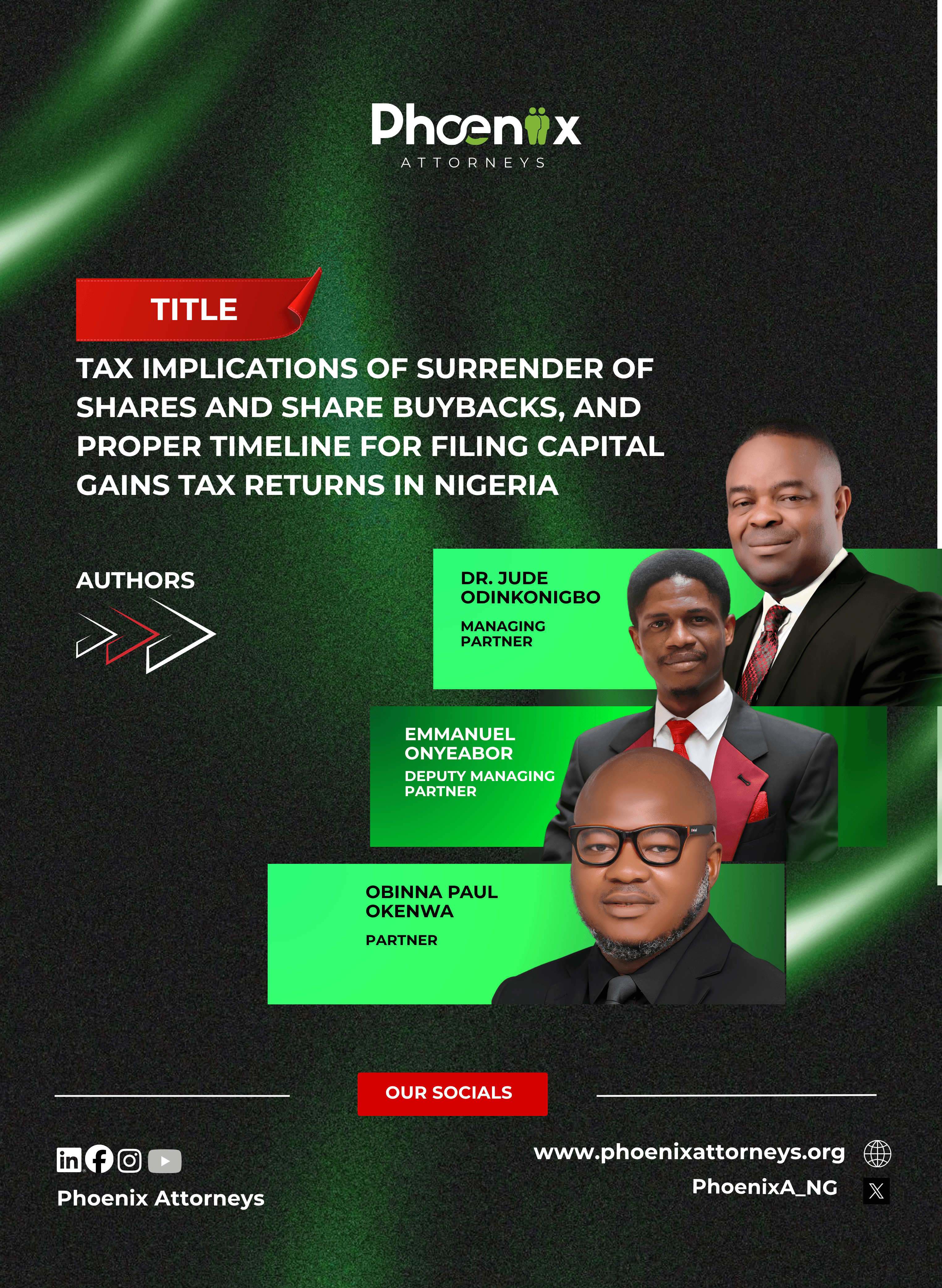 Tax implications of surrender of shares and share buybacks, and proper timeline for filing capital gains tax returns in Nigeria